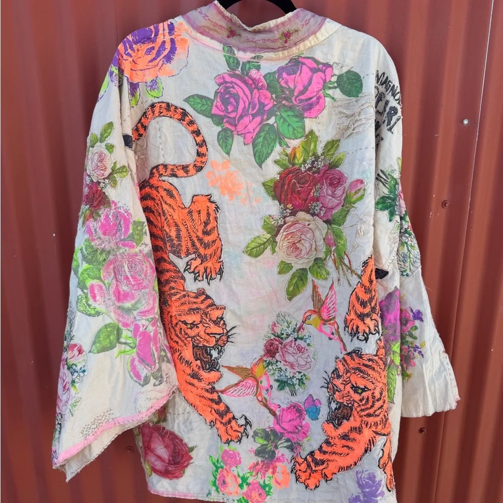 Magnolia Pearl Birch Daigo Kimono NWT - Picture 7 of 12